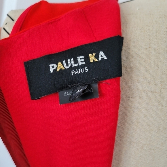 Paule Ka Sheath Tweed Mixed Media Dress - Picture 2 of 9